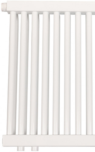 Стальной трубчатый радиатор 2-колончатый Rommer RST 2050/16 нижнее правое подключение RAL9016